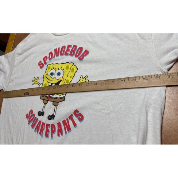 Vintage Y2K SpongeBob SquarePants T Shirt Sz XL Movie Cartoon TV Nickelodeon - Picture 5 of 6